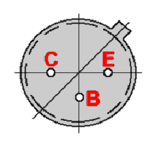 Цоколевка транзистора CL100