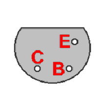 Цоколевка транзистора CIL158A